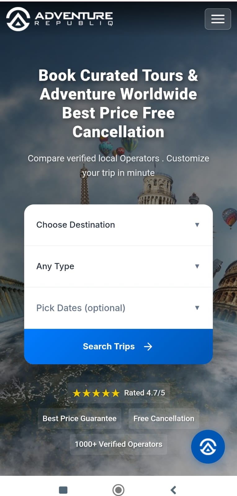 Adventure Republiq App